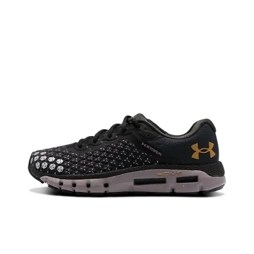 Under Armour Hovr Infinite 2 Low Беговые кроссовки Женские Черный Фиолетовый