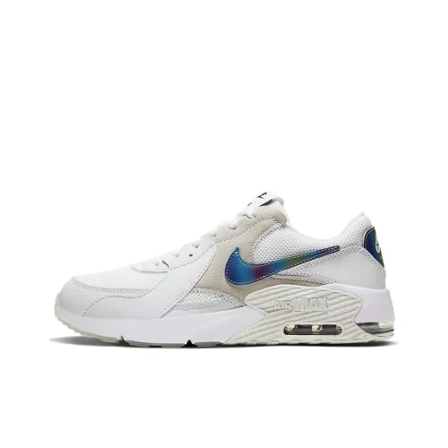 Nike Air Max Excee Low Топ Повседневные Беговые кроссовки Женские Гора PEAK Белый