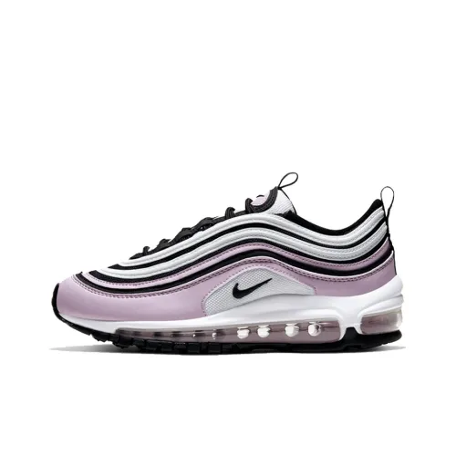 Nike Air Max 97 Low Топ Повседневные Беговые Кроссовки Женские Белые Фиолетовые