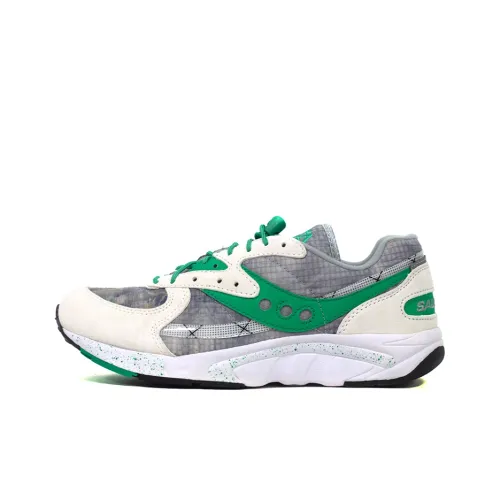 Saucony Aya Нескользящий Легкий Низкий Топ Беговые кроссовки Мужские Белый Зеленый