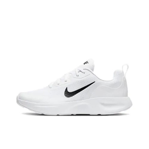Nike Wearallday Slip Resistant Abrasion Resistant Низкий Топ Повседневный Городской Коммутирование Беговые кроссовки Женские Белые