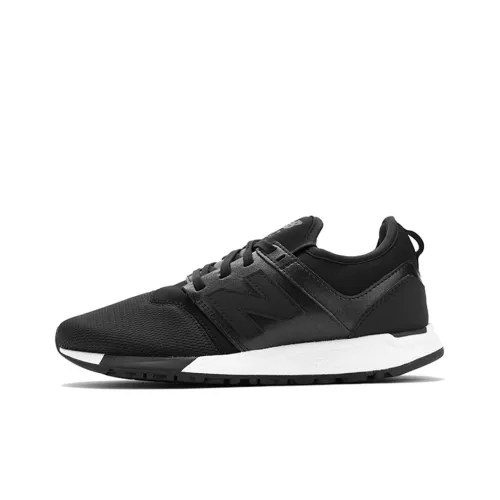 New Balance NB 247 Low Топ Тренировочные Беговые Кроссовки Женские Черно-Белые