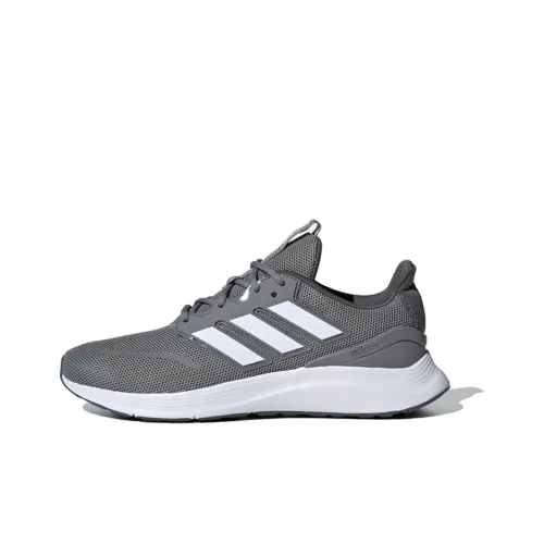 Adidas Energyfalcon амортизирующие подошва низкая устойчивая юбка низкий топ кроссовки для бега на длинные дистанции мужские серый белый
