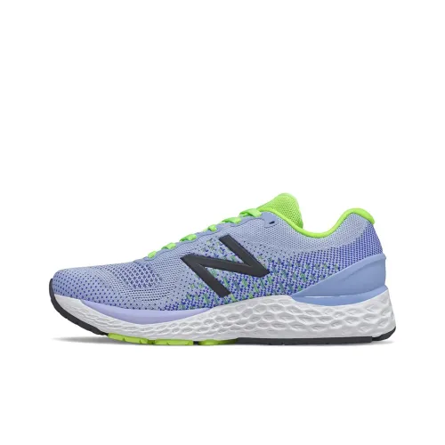 New Balance NB Свежий Foam 880v10 Низкий Топ Беговые кроссовки Женские Синий Зеленый