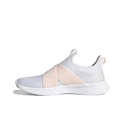 Adidas Neo Puremotion Adapt Амортизация и Дышащий Низкий Топ Марафон Беговые кроссовки Женские Розовый Белый