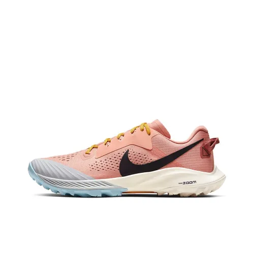 Nike Slip-resistant Abrasion-resistant Low-top Trail Running Shoes Women's Pink Blue Black Найк Slip-resistant Abrasion-resistant Низкие кроссовки для бега по пересеченной местности Женские Розовый Синий Черный