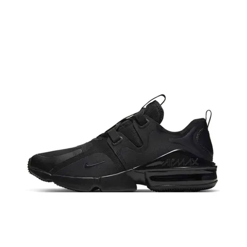 Nike Air Max Infinity Low Топ Марафон Беговые кроссовки Унисекс Черный
