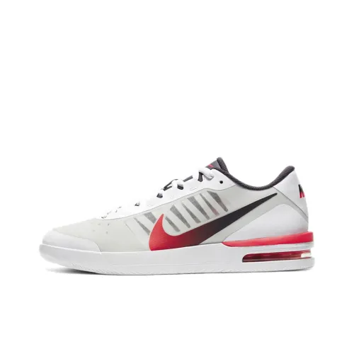 Nike Air Max Vapor Panel Low Top Marathon Беговые кроссовки Унисекс Белый Красный