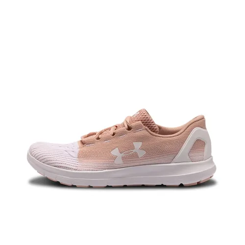 Under Armour Remi Low Топ Повседневные Беговые Кроссовки Женские Белые Розовые