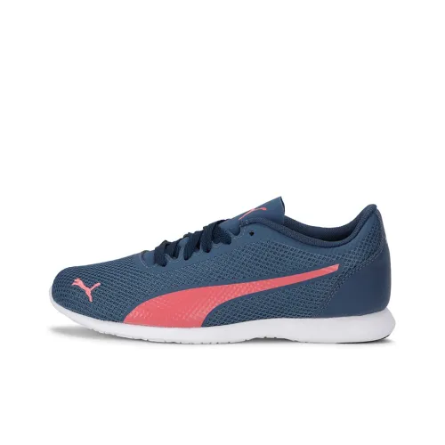 PUMA Vega Sweet Mu Idp Low Беговые кроссовки Женские Синие Розовые