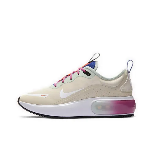 Nike Air Max DIA Low Топ Марафон Беговые кроссовки Женские Желтый Зеленый