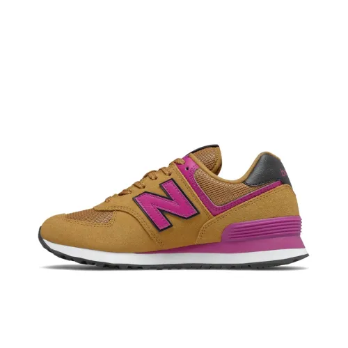 New Balance NB 574 Амортизация Дышащий Легкий Низкий Топ Беговые кроссовки Женские