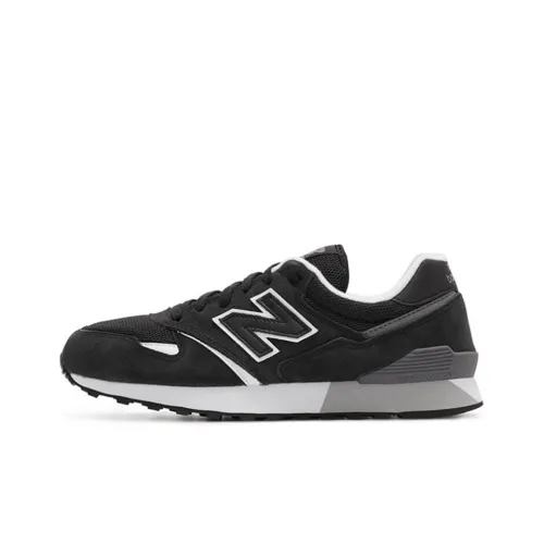New Balance NB 446 Амортизация Низкий Топ Марафон Беговые Кроссовки Унисекс Черный