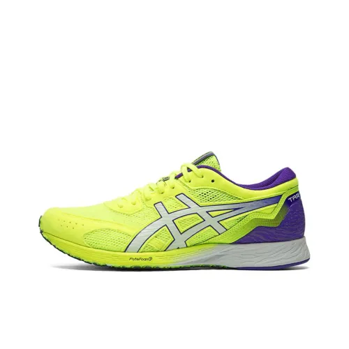 Asics Tartheredge 1 Low Топ Беговые кроссовки Мужские Желто-фиолетовые