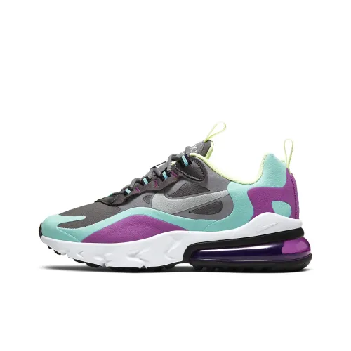 Nike Air Max 270 Low Беговые кроссовки Топ для женщин Серый Фиолетовый