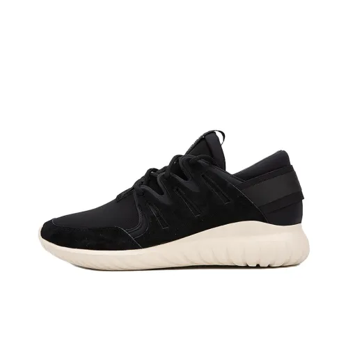 Adidas Tubular Nova Slip-Resistant Низкий Топ Повседневные Беговые Кроссовки Мужские Черно-Белые