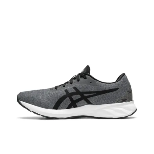 Asics Roadblast Low Топ Беговые кроссовки Мужские Серый Черный