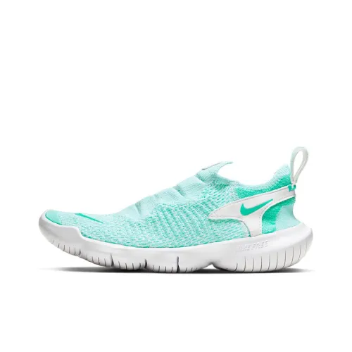 Nike Free RN 3,0 Амортизаторы Устойчивые к истиранию Низкий Топ Повседневные Беговые кроссовки Женские Бирюзовый