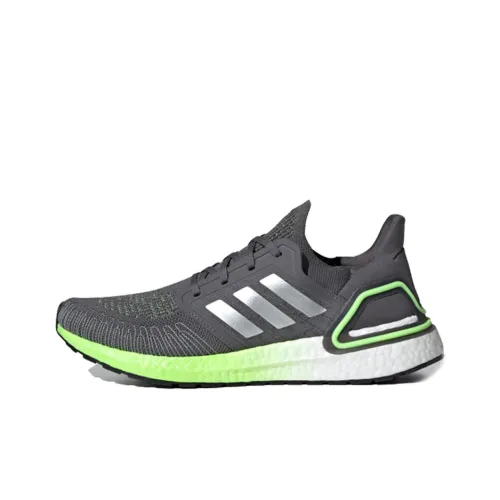 Adidas ULT Slip-resistant низкий топ беговые кроссовки мужские серый серебристый зеленый