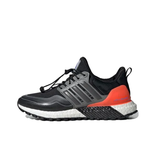 Adidas ULT Амортизация Устойчивый к истиранию Дышащий Низкий Топ Повседневные Беговые кроссовки Женские Черный Серый Оранжевый