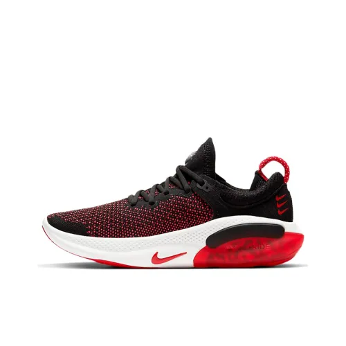 Nike Joyride Run 1 Амортизаторы Slip-resistant Низкий Топ Беговые кроссовки Женские Черный Красный