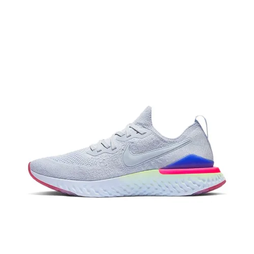 Nike Epic React Flyknit 2 Беговые кроссовки Низкий Топ Женский