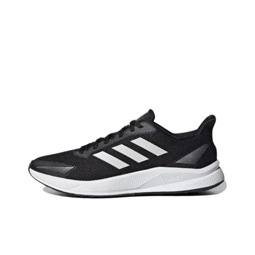 Adidas X9000l1 Slip Резистентный Дышащий Легкий Низкий Топ Беговые кроссовки Мужской Черный Белый