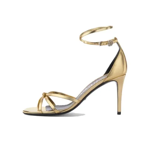 GUCCI One Ремешок Сандалии Женские Золотые