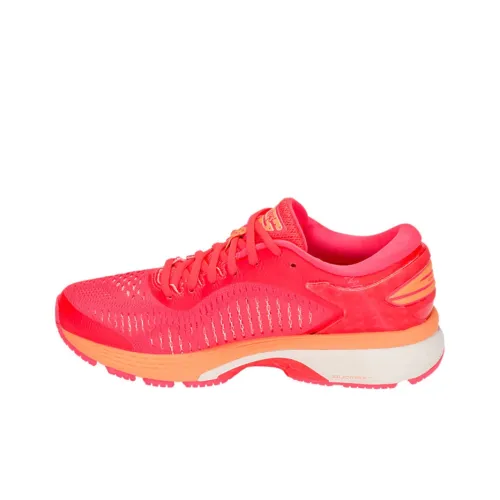 Asics Gel Kayano 25 Low Топ Беговые кроссовки Женские Red