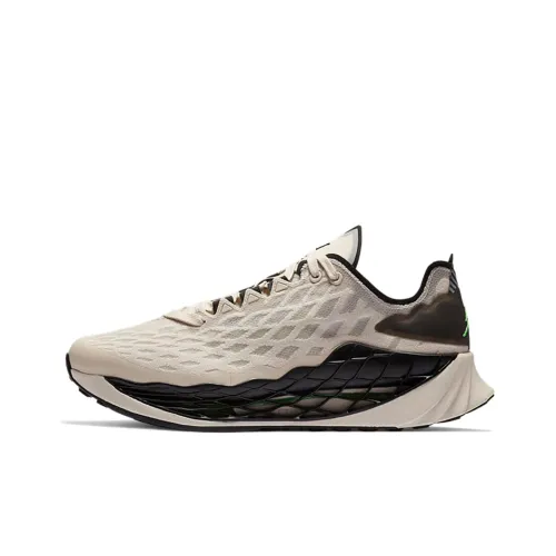 Джордан Trunner Амортизаторы Slip-Resistant Низкий Топ Повседневные Беговые кроссовки Унисекс Хаки Черный