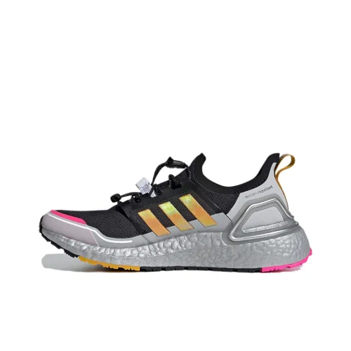 Adidas ULT Амортизация Устойчивый к истиранию Дышащий Отскок Низкий Топ Повседневные Беговые кроссовки Женские Черный Серый