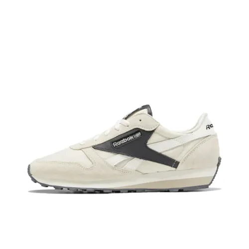 Reebok Classic Leather Амортизация и Дышащие Низкие Кроссовки для Бега Унисекс Экрю