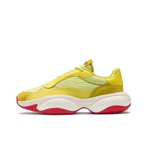 Jannik Davidsen X PUMA ALTERATION Нескользящая Легкая Низкая Беговая Обувь Унисекс Лимон