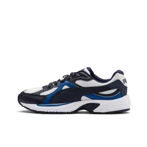 PUMA 90s Амортизация Легкий Устойчивый к истиранию Противоскользящий Низкий Топ Беговые кроссовки Женские Белый Синий