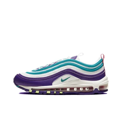 Nike Air Max 97 Амортизация Устойчивость к истиранию Покрытие Поддержка Отскок Низкий Топ Марафон Беговые кроссовки