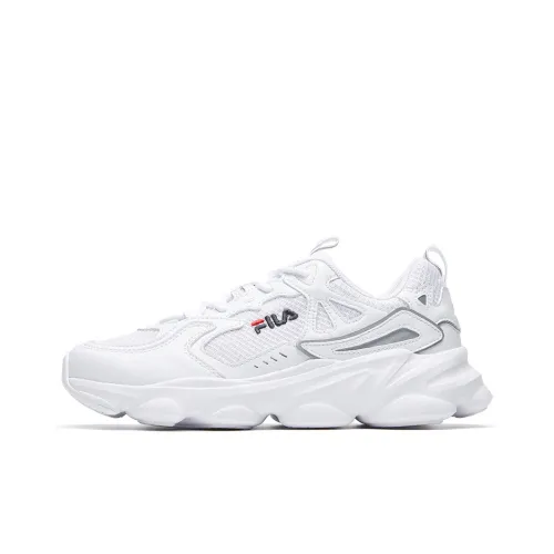 FILA Skipper Low Топ Марафон Беговые кроссовки Женские Белые