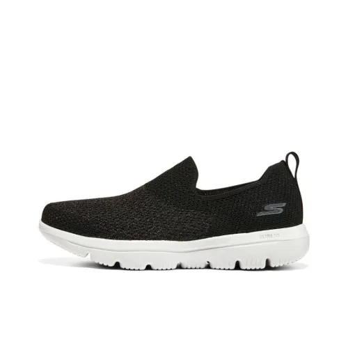 Skechers Go Walk Evolution Ultra Low Топ Повседневная обувь Женская Черная