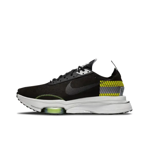 Nike Air Zoom Тип Abrasion Resistant Низкий Топ Повседневные Беговые кроссовки Мужские Угольно-черный