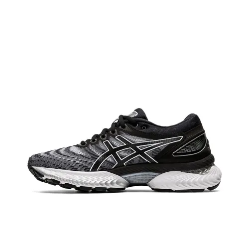 Asics Гель Nimbus 22 Low Топ Беговые кроссовки Женские Белый Черный