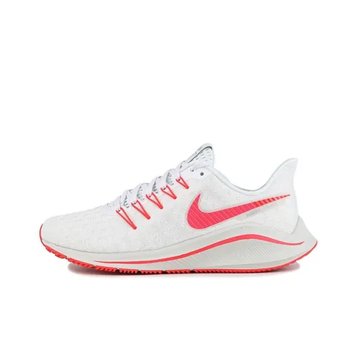Nike Air Zoom Vomero 14 противоскользящий устойчивый к истиранию легкий низкий топ повседневная беговая обувь женский белый красный