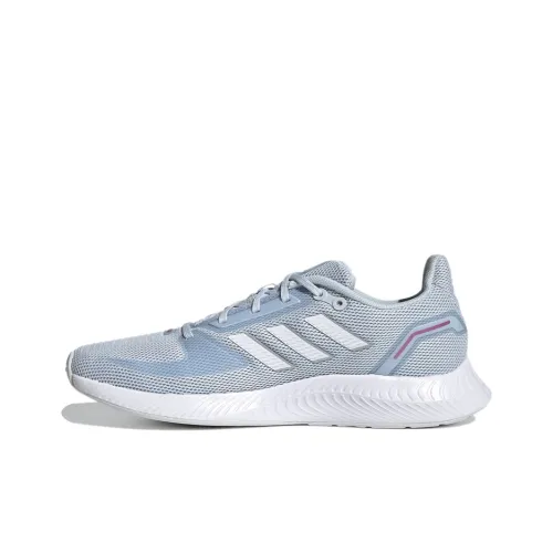 Adidas Neo Runfalcon 2,0 Дышащие Низкие Кроссовки для Бега Спринт Женские Синие