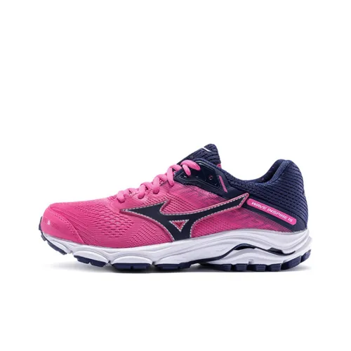 Mizuno Inspire 15 Low Топ Беговые кроссовки Женские Красный Фиолетовый