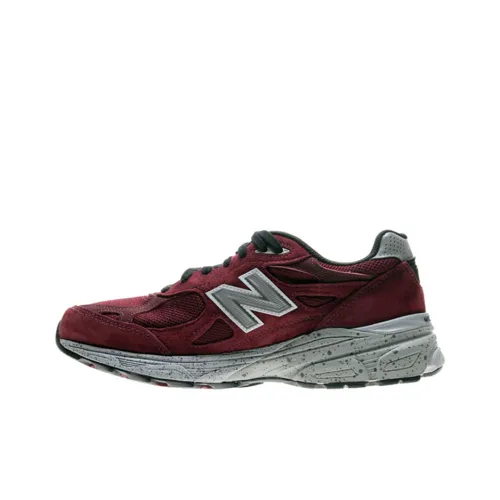 New Balance NB 990 V3 Low Топ Марафон Беговые кроссовки Мужской Бордовый