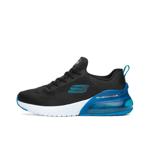 Skechers SKECH Air Collection Слоистые облака Низкие кроссовки для бега Мужские Умбра Белый Красный