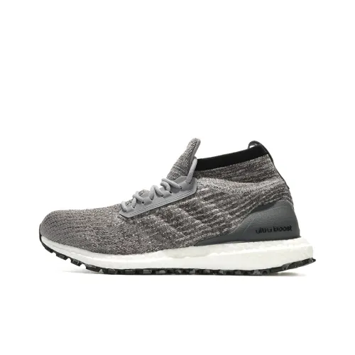 Adidas ULT Устойчивый к истиранию Дышащий MID Беговые кроссовки Мужские Железо-серый