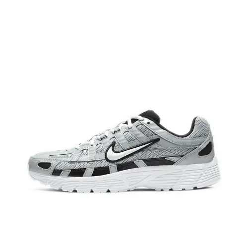 Nike P 6000 Амортизаторы Slip-Resistant Низкий Топ Повседневные Беговые кроссовки Unisex Light Зеленый