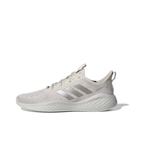 Adidas Fluidflow 1,0 Устойчивый к истиранию Дышащий Легкий Низкий Топ Беговые кроссовки Женские Коричневый Серебряный