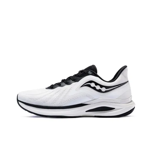 Saucony Jaeger Junior Slip-resistant Abrasion-resistant Breathable Lightweight Low-top Running Shoes Men's White Сaucony Jaeger Junior Противоскользящий Устойчивый к истиранию Дышащий Легкий Низкий верх Беговые кроссовки Мужские Белые