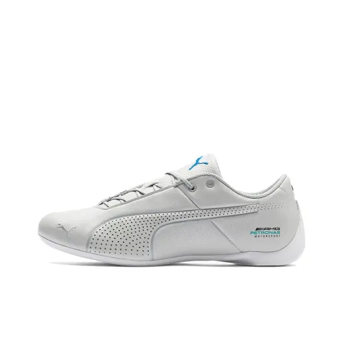 PUMA Mercedes Amg Амортизация Устойчивый к истиранию Легкий Низкий Топ Беговые кроссовки Мужские Серые