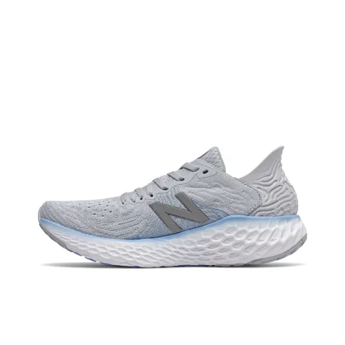 New Balance NB Свежий Foam Rebound Низкий Топ Беговые кроссовки Женские Серый Белый